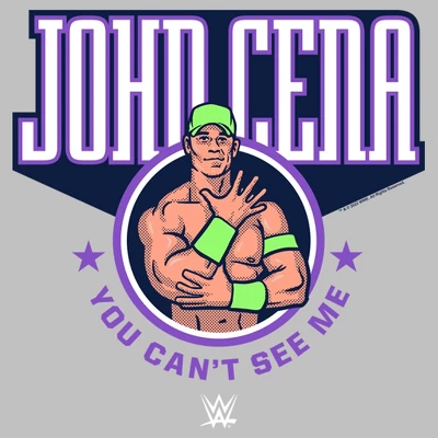 Women's WWE John Cena You Can't See Me T-Shirt 3 Women's WWE John Cena You Can't See Me T-Shirt
