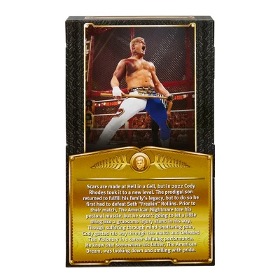 WWE Defining Moments Ringside Exclusive Bruised Cody Rhodes Action Figure 3 WWE Defining Moments Ringside Exclusive Bruised Cody Rhodes Action Figure