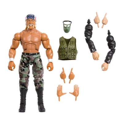 WWE Elite SummerSlam 2023 Camo Hulk Hogan Action Figure 4 WWE Elite SummerSlam 2023 Camo Hulk Hogan Action Figure - Image 2