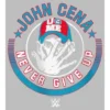 Girl's WWE John Cena Never Give Up Logo T-Shirt