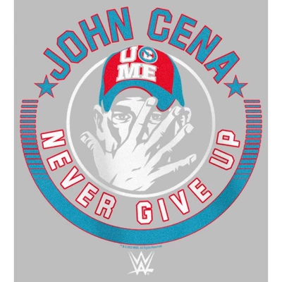 Girl's WWE John Cena Never Give Up Logo T-Shirt 3 Girl's WWE John Cena Never Give Up Logo T-Shirt