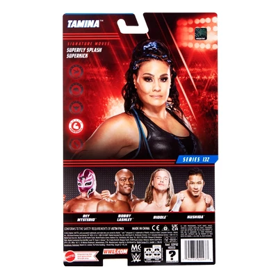 WWE Series 132 Blue Highlights Tamina Action Figure 3 WWE Series 132 Blue Highlights Tamina Action Figure