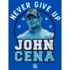 Boy's WWE John Cena Never Give Up Blue Logo T-Shirt