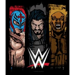 Boy's WWE Rey Mysterio Roman Reigns And Bobby Lashley T-Shirt