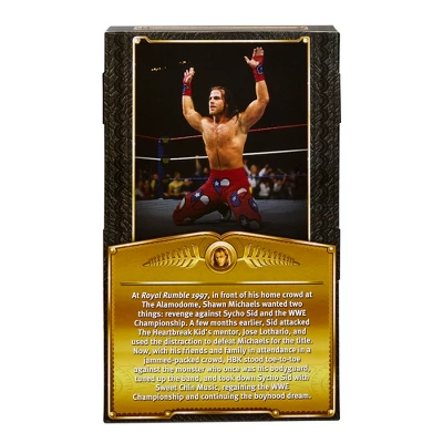 WWE Defining Moments Ringside Exclusive Shawn Michaels Action Figure 3 WWE Defining Moments Ringside Exclusive Shawn Michaels Action Figure