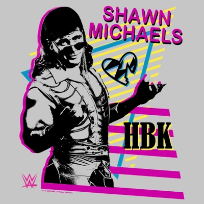 Junior's WWE Shawn Michaels HBK T-Shirt 3 Junior's WWE Shawn Michaels HBK T-Shirt