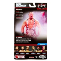 WWE Elite 104 Yellow Bron Breakker Action Figure (Chase Variant)