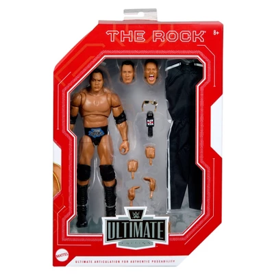 WWE Legends Ultimate The Rock Action Figure 3 WWE Legends Ultimate The Rock Action Figure