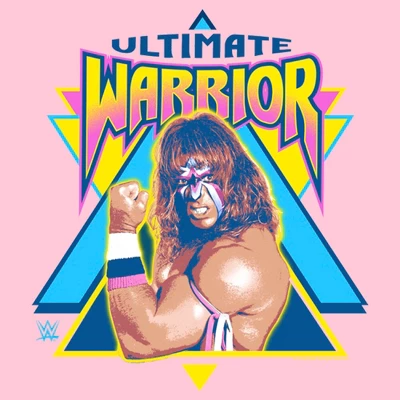 Girl's WWE Ultimate Warrior Photo T-Shirt 3 Girl's WWE Ultimate Warrior Photo T-Shirt