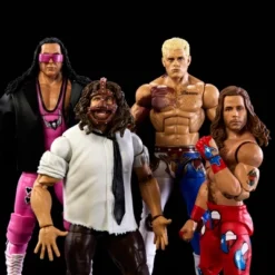 WWE Defining Moments 4-Pack Shawn Michaels, Bret Hart, Cody Rhodes & Mankind Action Figure -WWE Store GUEST b6c7d0f0 8de4 4b41 b0e0 7a23b9d2dbad