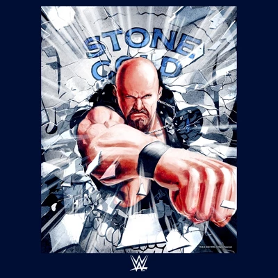 Boy's WWE Stone Cold Steve Austin Poster T-Shirt 3 Boy's WWE Stone Cold Steve Austin Poster T-Shirt