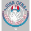 Women's WWE John Cena Never Give Up Logo T-Shirt