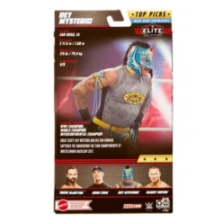 WWE Elite 2023 Top Talent Grey Rey Mysterio Action Figure