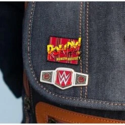 SalesOne LLC WWE Rowdy Ronda Rousey Collector Pin Set | Exclusive Women's Champion Belt Pin -WWE Store GUEST ddb099a5 82cc 4c1a ac53 a979181d23a2