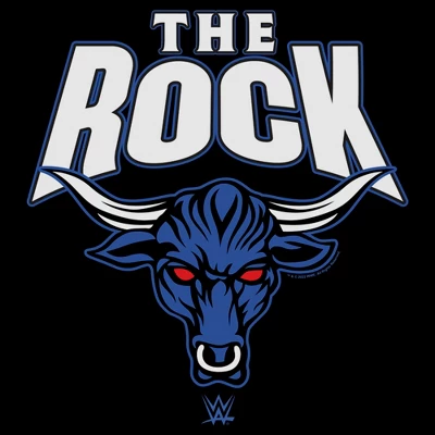Junior's WWE The Rock Bull Logo T-Shirt 3 Junior's WWE The Rock Bull Logo T-Shirt