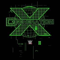 Boy's WWE DX Generation Green Logo T-Shirt