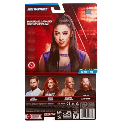 WWE Series 134 Indi Hartwell Action Figure 3 WWE Series 134 Indi Hartwell Action Figure