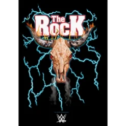 Boy's WWE The Rock Electric Bull Logo T-Shirt